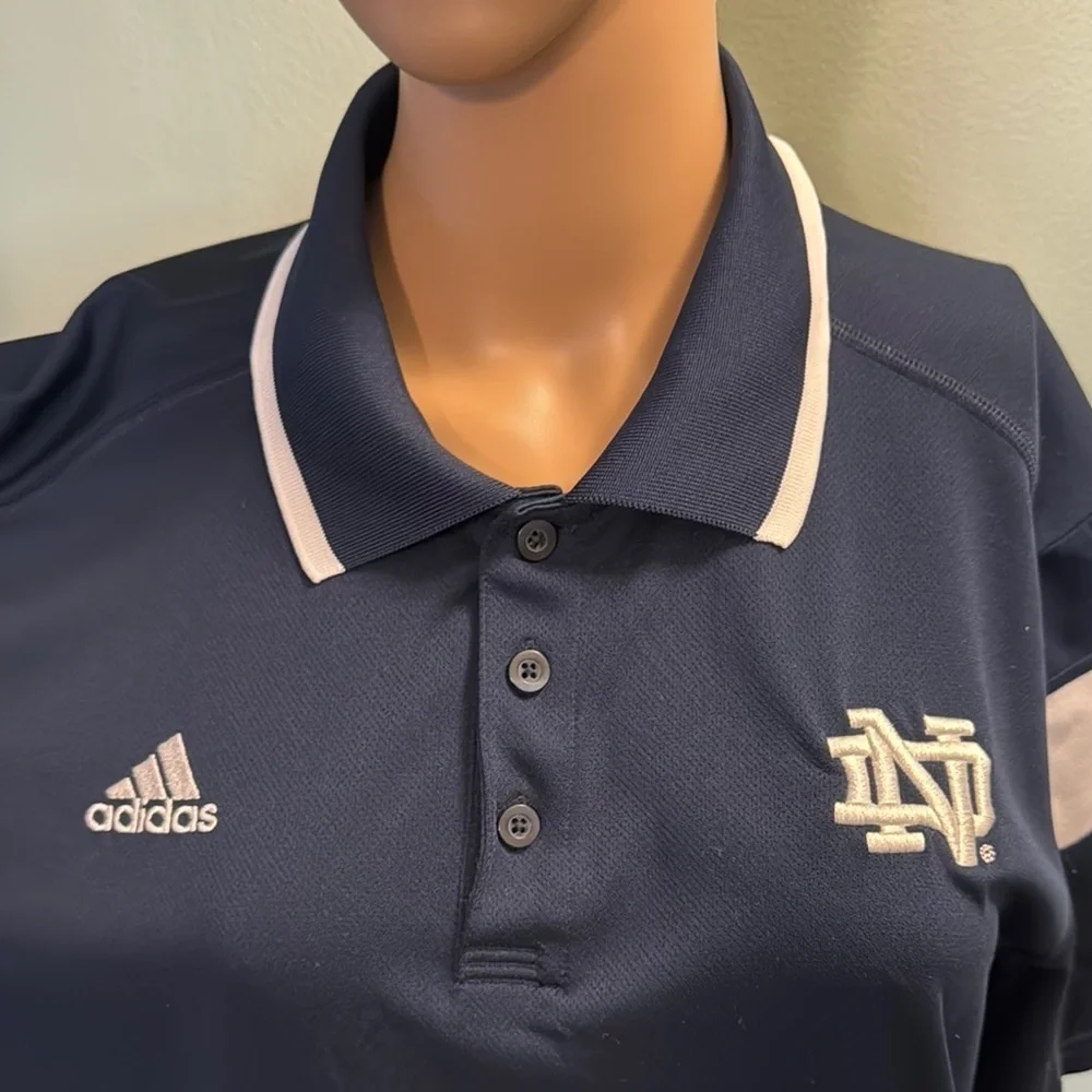 Adidas Navy Polo Shirt with Logo